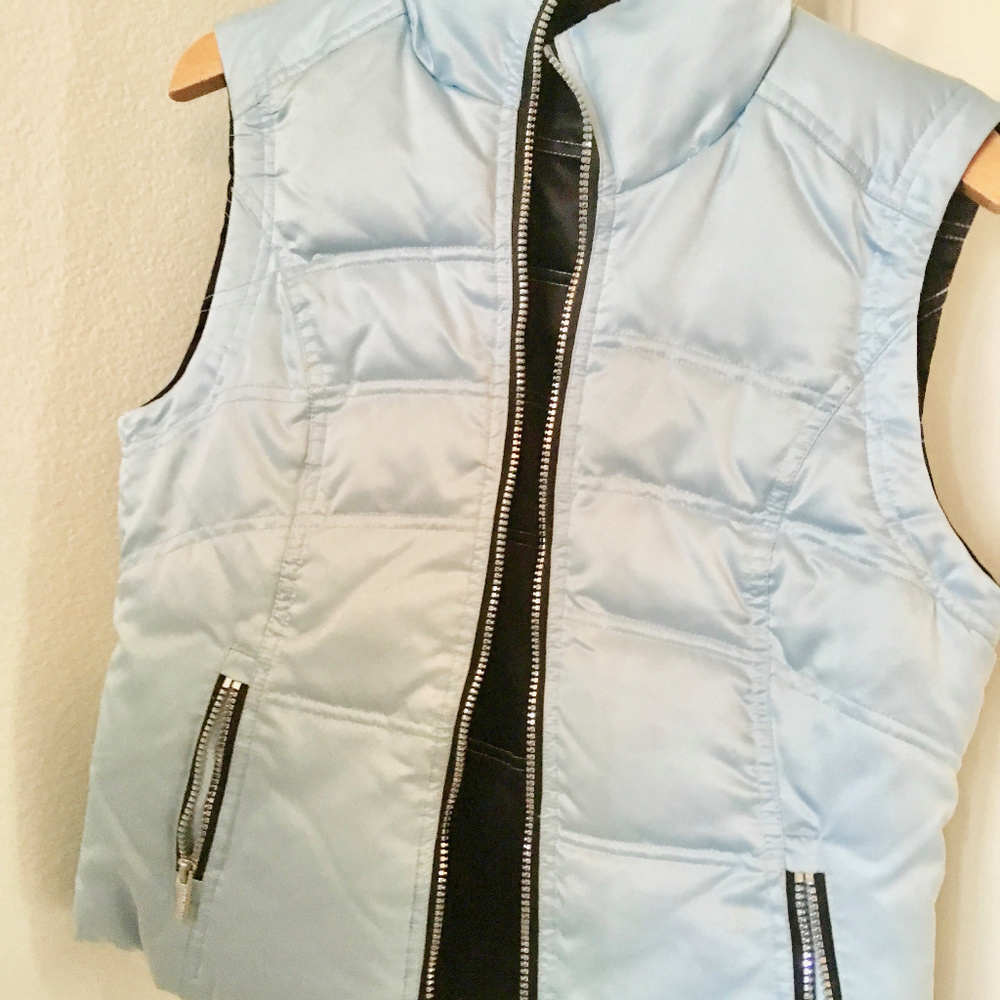 Bebe Athletic Satin Vest - Light Quilt